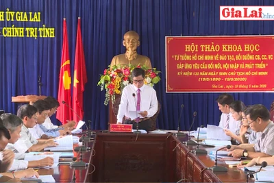 Hội thảo khoa học Tư tưởng Hồ Chí Minh với công tác đào tạo, bồi dưỡng cán bộ