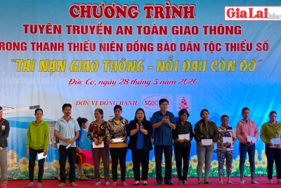 Tuyên truyền an toàn giao thông trong thanh-thiếu niên đồng bào dân tộc thiếu số