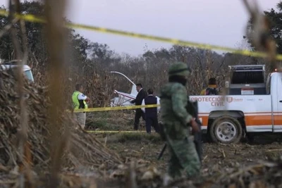 Mexico: Rơi máy bay trực thăng, thống đốc bang Puebla thiệt mạng