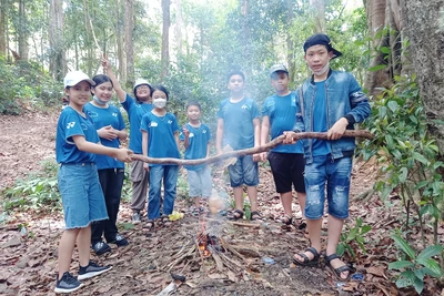 Gia Lai: Tập huấn kỹ năng "Vượt qua chính mình" cho 40 thiếu nhi