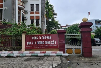 Bắt 3 lãnh đạo Công ty CP Quản lý đường sông số 3