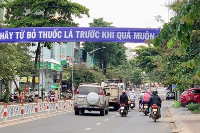 Gia Lai triển khai Tuần lễ Quốc gia không thuốc lá từ ngày 25 đến 31-5