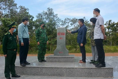 Xây dựng đường biên giới Việt Nam-Campuchia hòa bình, hữu nghị