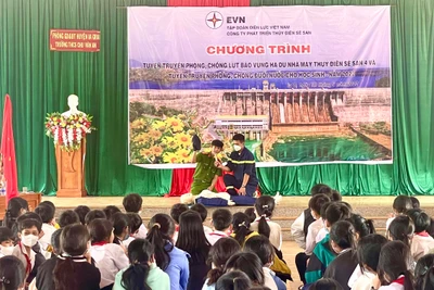 Tuyên truyền phòng tránh đuối nước cho học sinh huyện Ia Grai