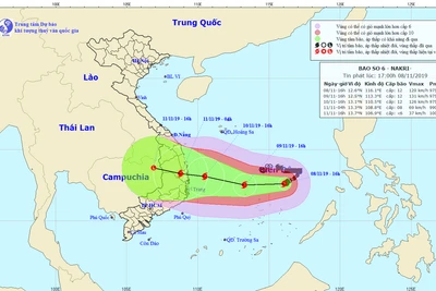 Thủ tướng Chính phủ chỉ đạo ứng phó khẩn cấp bão số 6