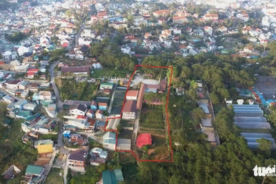 Đại úy công an lấn 1.900m2 'Rừng tình' Đà Lạt làm nhà hàng