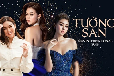 Á hậu Tường San nói gì khi dừng chân top 8 Hoa hậu Quốc tế 2019?