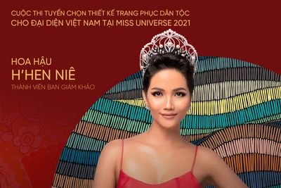 Siêu mẫu Võ Hoàng Yến, Hoa hậu H'Hen Niê giúp Khánh Vân chọn trang phục dân tộc Miss Universe 2020