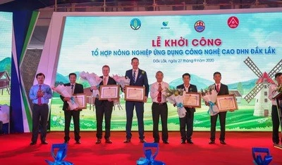 Chính thức khởi công dự án nông nghiệp công nghệ cao DHN Đắk Lắk, rộng 200ha, quy mô 1.500 tỷ