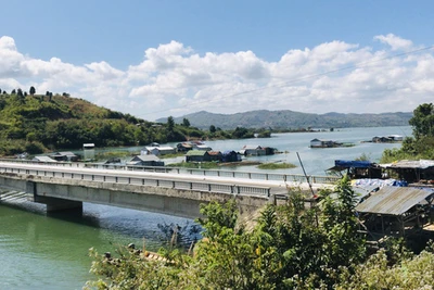 Làng chài trên núi ngóng tết đồng bằng