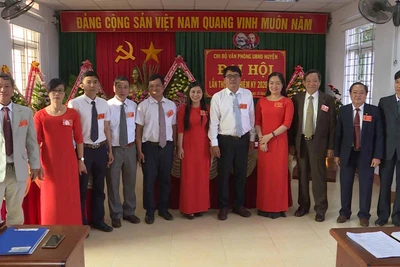 Chi bộ Văn phòng UBND huyện Chư Pah Đại hội lần thứ VIII