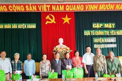 Kbang: Gặp mặt cựu tù chính trị yêu nước