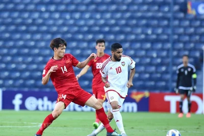 Đội tuyển U23 Việt Nam chia điểm với U23 UAE ở trận ra quân