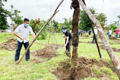 Ayun Pa phát động hưởng ứng chương trình trồng 1 tỷ cây xanh