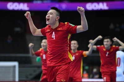 Tuyển futsal Việt Nam tăng 3 bậc, lên hạng 6 châu Á