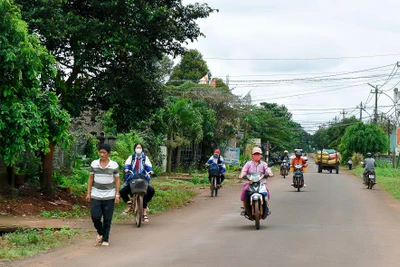 Ia Blang-Điểm sáng trong xây dựng nông thôn mới