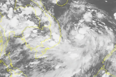 Áp thấp nhiệt đới gió giật cấp 8, hướng vào Thừa Thiên - Huế đến Bình Định