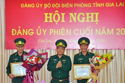 Đảng ủy Bộ đội Biên phòng tỉnh Gia Lai triển khai nhiệm vụ năm 2021