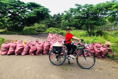 Cô gái dành trọn tình yêu cho hoạt động vì môi trường