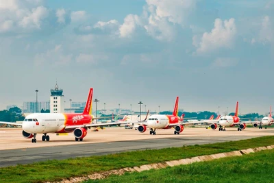 Vietjet giảm tới 50% giá vé toàn mạng nội địa suốt năm 2021