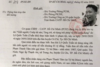 Vụ nổ súng giết nhiều người: Truy tìm nghi can giữ 1 tỷ nghi phạm cướp được ở sới bạc