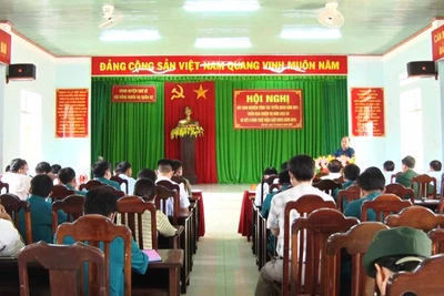 Chư Sê rút kinh nghiệm công tác tuyển quân năm 2021 và sơ kết 6 năm thực hiện Luật Nghĩa vụ quân sự