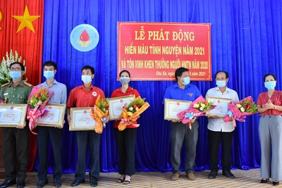 Chư Sê: Phát động hiến máu tình nguyện năm 2021