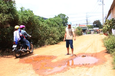 Pleiku: Khổ vì đường xuống cấp