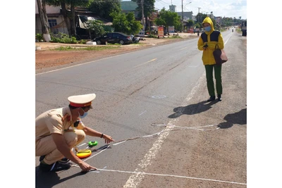 Đak Đoa: Xe ô tô tải va chạm với xe mô tô 3 bánh, 1 người tử vong