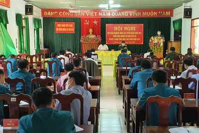 Pleiku tổ chức hội nghị rút kinh nghiệm công tác tuyển quân năm 2021