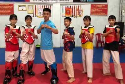 "Lò" luyện taekwondo ở vùng biên giới Gia Lai