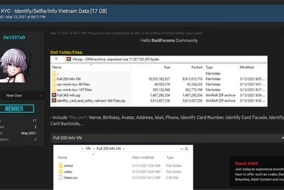 Nguy hại thế nào khi hàng ngàn thông tin định danh cá nhân bị phát tán?