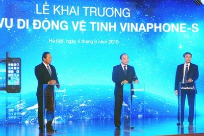 Khai trương dịch vụ di động vệ tinh VinaPhone-S