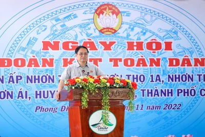 Thủ tướng: Tinh thần đại đoàn kết thể hiện hàng ngày, hàng giờ ở các khu dân cư, các ngành, các cấp