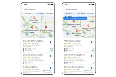 Google Maps có thể giúp tìm trạm sạc tốt nhất cho xe điện  