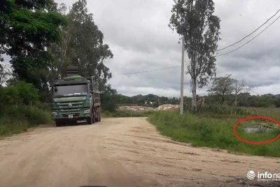 Tàu không số,không đăng ký rầm rộ hút cát trái phép trên sông Krông Nô