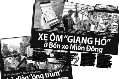 Xe ôm giang hồ bến xe Miền Đông: Công an mời nhiều người