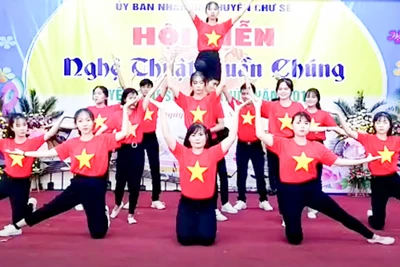 Hội diễn nghệ thuật quần chúng huyện Chư Sê lần thứ I năm 2019