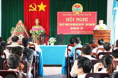 Chư Sê: Tuyên dương 20 nông dân sản xuất, kinh doanh giỏi