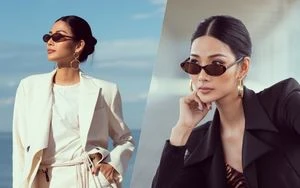 Liên tục khoe thần thái chất ngất, Hoàng Thùy tự thiết kế váy áo mang đến Miss Universe 2019