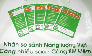 Bắt buộc dán nhãn tiết kiệm năng lượng cho thiết bị điện