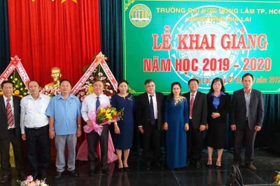 Trường Đại học Nông lâm TP.HCM-Phân hiệu Gia Lai: Khai giảng năm học mới