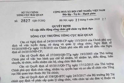 Quan lộ "lùm xùm" của con trai Thứ trưởng Bộ Tài chính Đỗ Hoàng Anh Tuấn