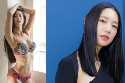 'Bom sex' Hàn Quốc Clara Lee đeo nhẫn kim cương khủng đến Việt Nam