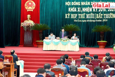 Kỳ họp thứ Mười (bất thường) HĐND tỉnh khóa XI, nhiệm kỳ 2016-2021