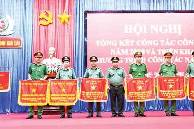 Công an huyện Đak Pơ: Lá cờ đầu trong phong trào thi đua Vì an ninh Tổ quốc