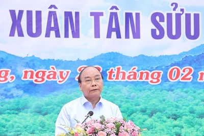 Thủ tướng phát động Tết Trồng cây Xuân Tân Sửu 2021 tại Tuyên Quang