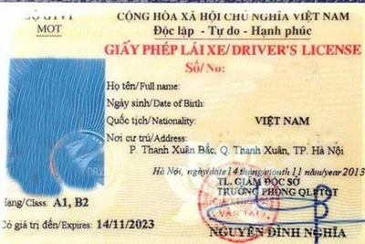 Bốn lỗi vi phạm giao thông sẽ bị tước bằng lái xe đến 2 năm