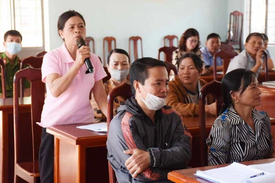 Đối thoại về việc thu hồi đất tại Chư Sê: Chưa tìm được tiếng nói chung