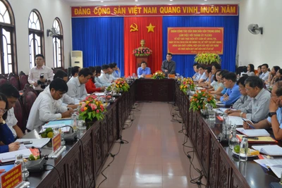 Phó Trưởng ban Dân vận Trung ương Bùi Tuấn Quang: Pleiku cần tiếp tục đẩy mạnh thực hiện quy chế dân chủ ở cơ sở